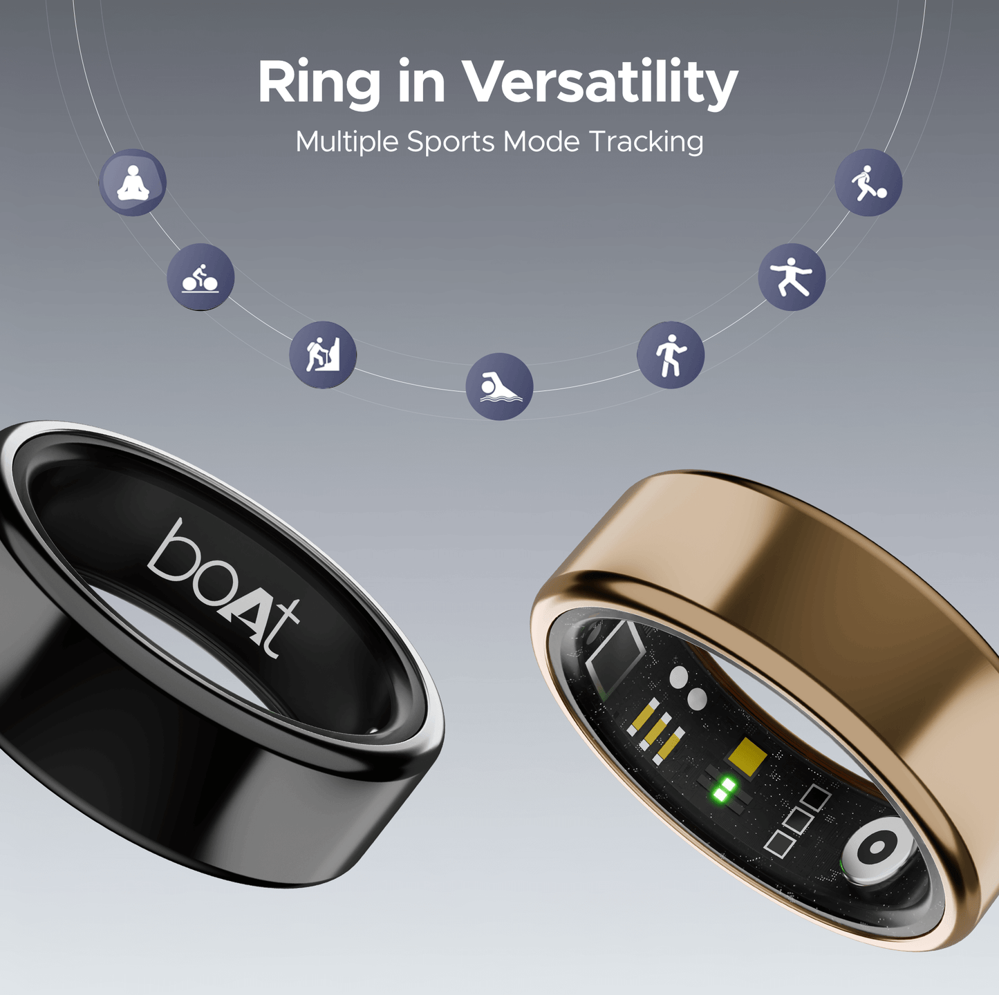 boAt Smart Ring Active (Renewed)