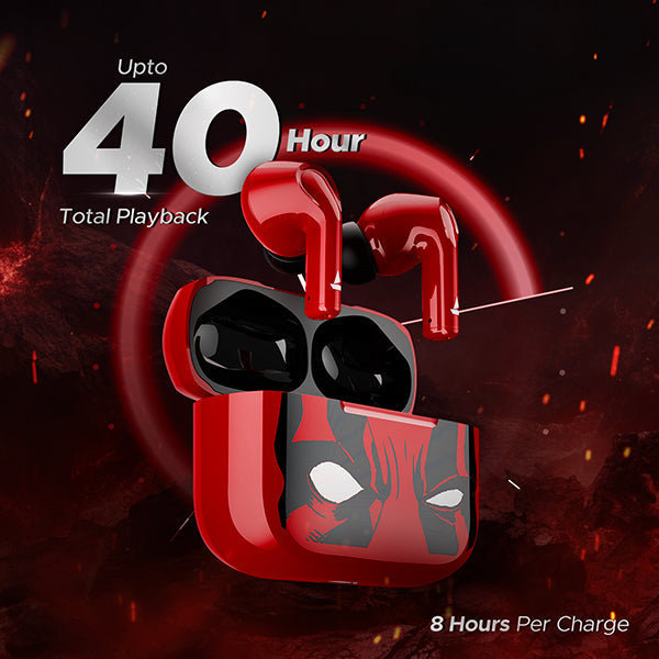 boAt Airdopes 161 Deadpool Edition  (Renewed)