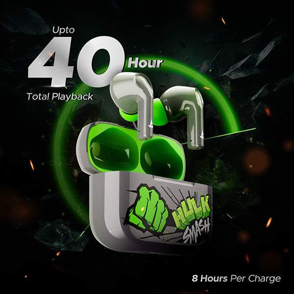 boAt Airdopes 161 Hulk Edition  (Renewed)