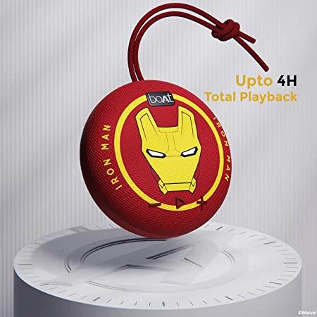 boAt Stone 190 Iron Man Marvel Edition  (Renewed)