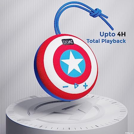 boAt Stone 190 Captain America Marvel Edition  (Renewed)
