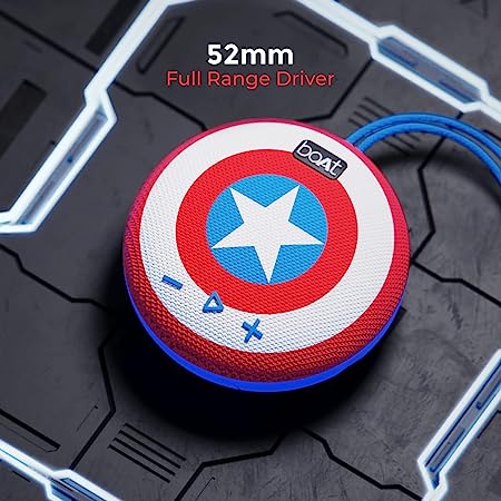 boAt Stone 190 Captain America Marvel Edition  (Renewed)