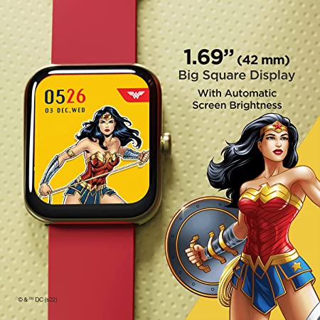 boAt Watch Xtend Wonder Women DC Edition (Renewed)