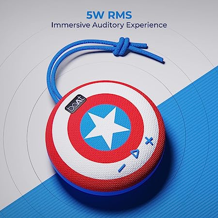 boAt Stone 190 Captain America Marvel Edition  (Renewed)