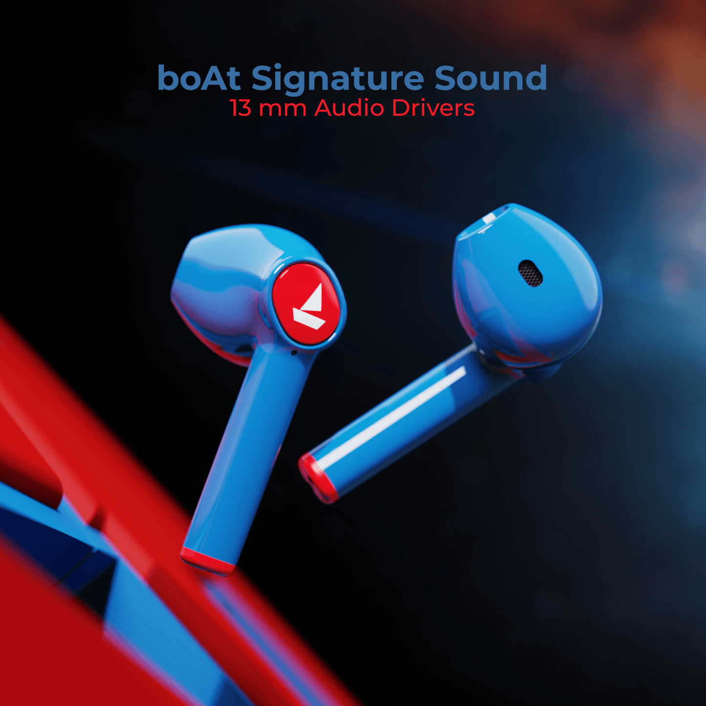 boAt Airdopes 131 Captain America Marvel Edition  (Renewed)