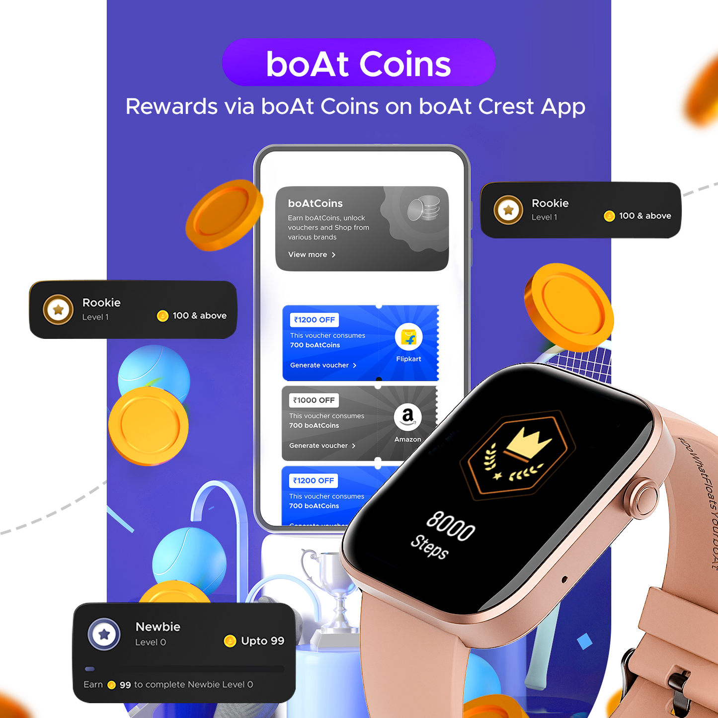 boAt Wave Call 2  (Renewed)