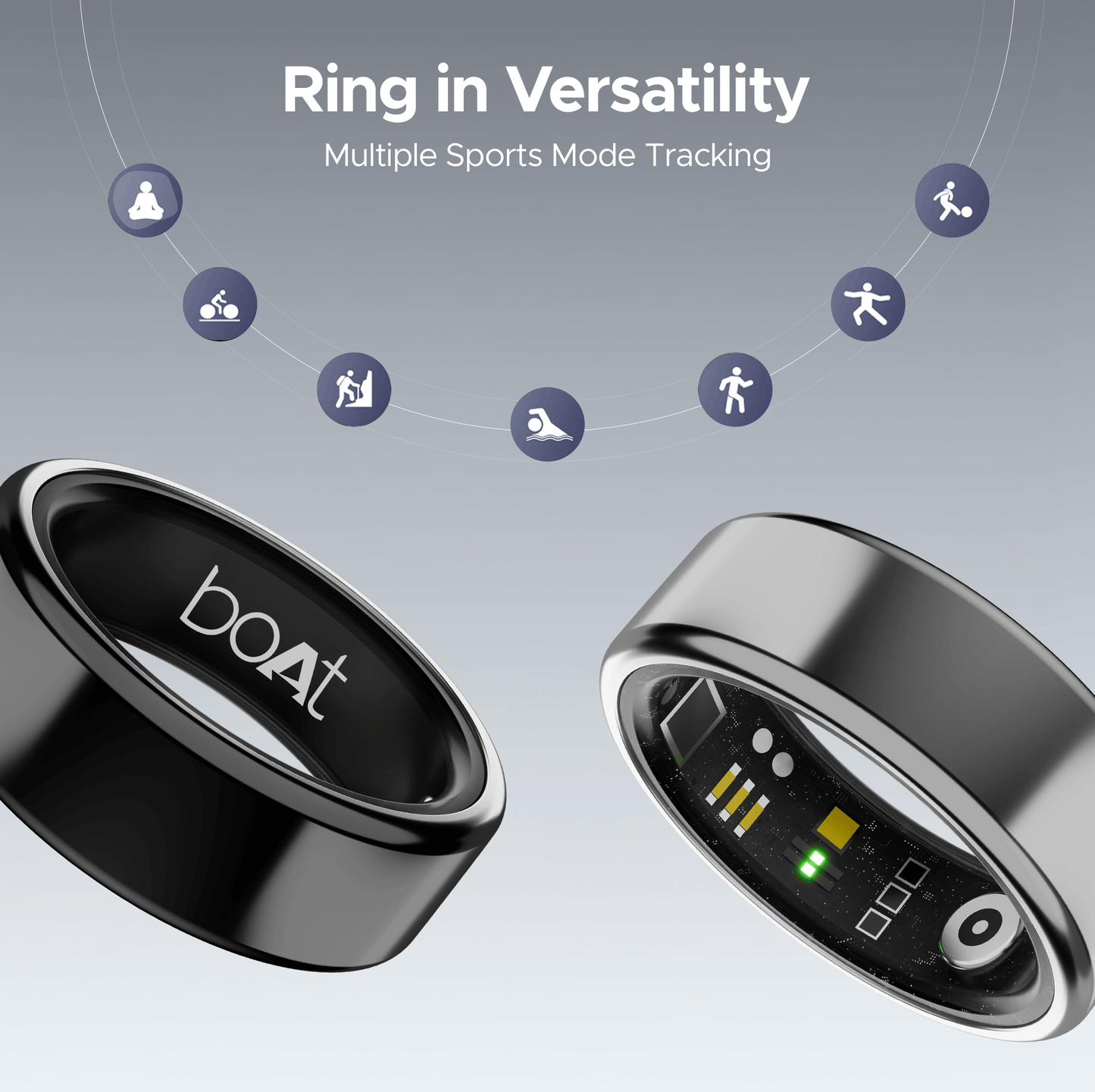 boAt Smart Ring Active (Renewed)