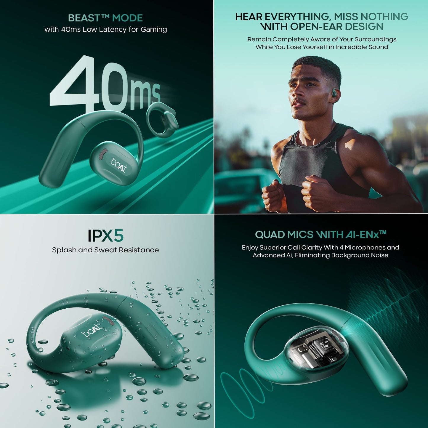 boAt Airdopes ProGear  (Renewed)