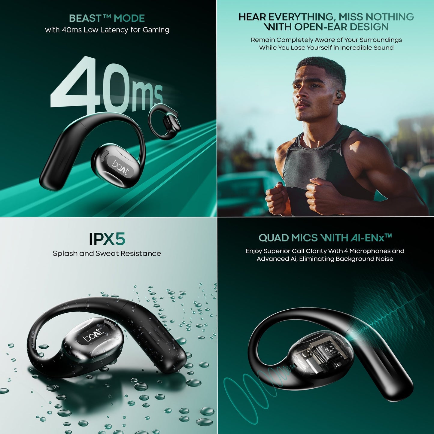 boAt Airdopes ProGear  (Renewed)