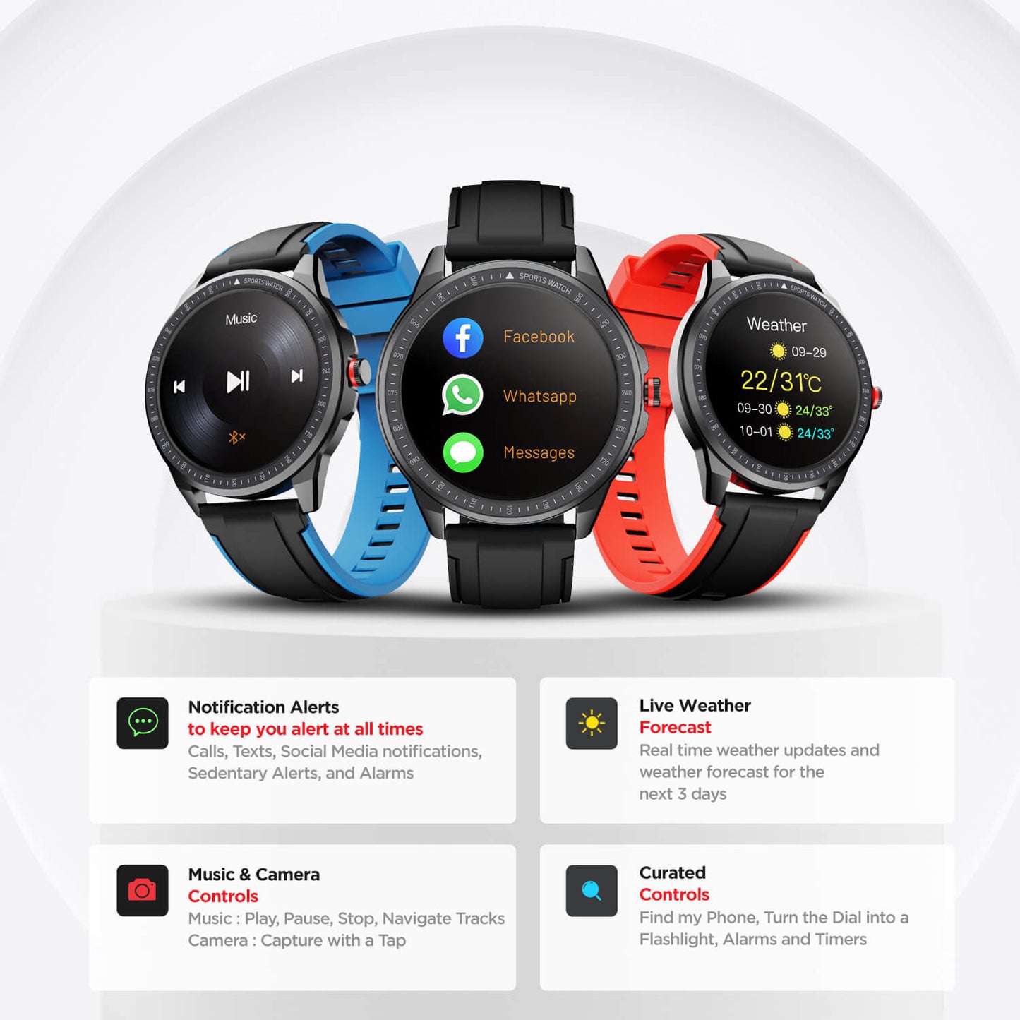 boAt Watch Flash  (Renewed)