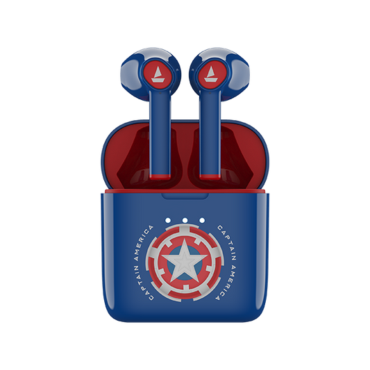 boAt Airdopes 131 Captain America Marvel Edition  (Renewed)
