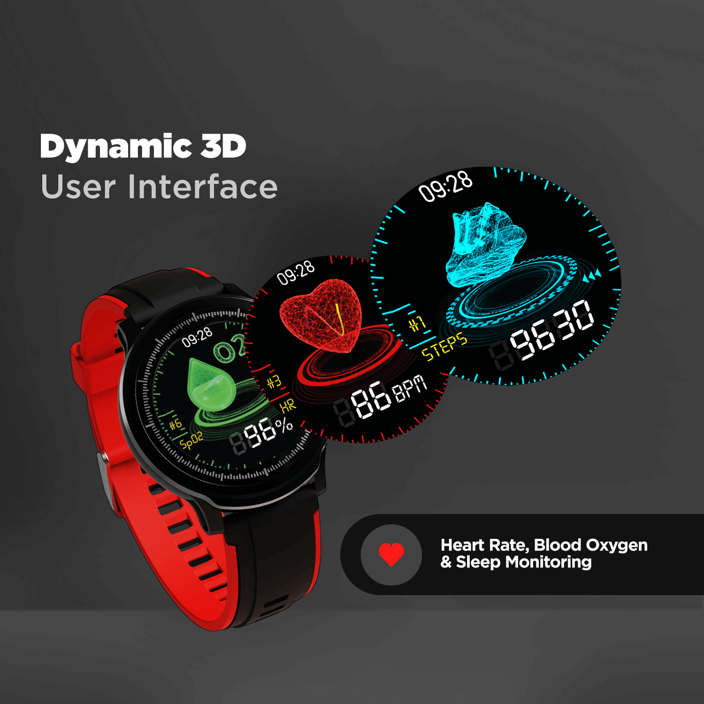 boAt Watch‌ Delta  (Renewed)