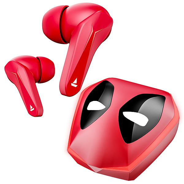 boAt Immortal 121 Deadpool Edition  (Renewed)