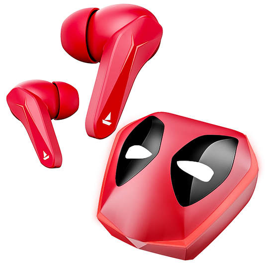 boAt Immortal 121 Deadpool Edition  (Renewed)