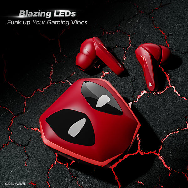 boAt Immortal 121 Deadpool Edition  (Renewed)