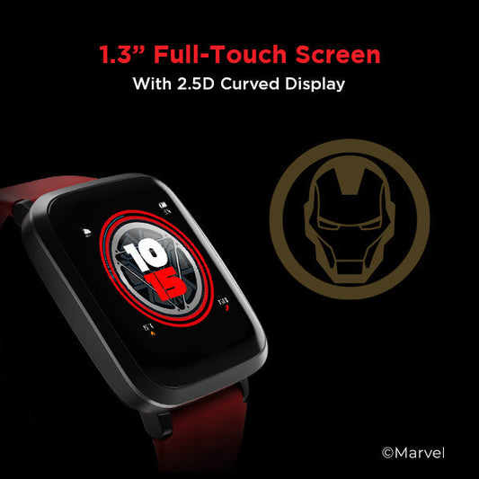 boAt Watch Storm Iron Man Marvel Edition  (Renewed)