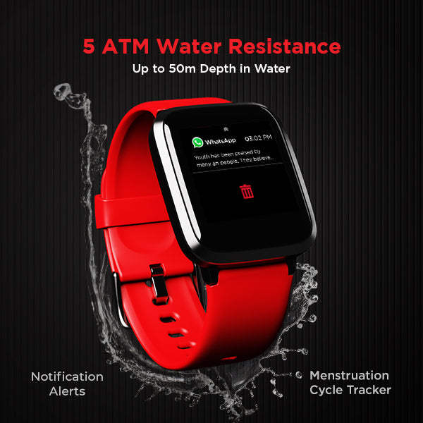 boAt Watch Storm Iron Man Marvel Edition  (Renewed)