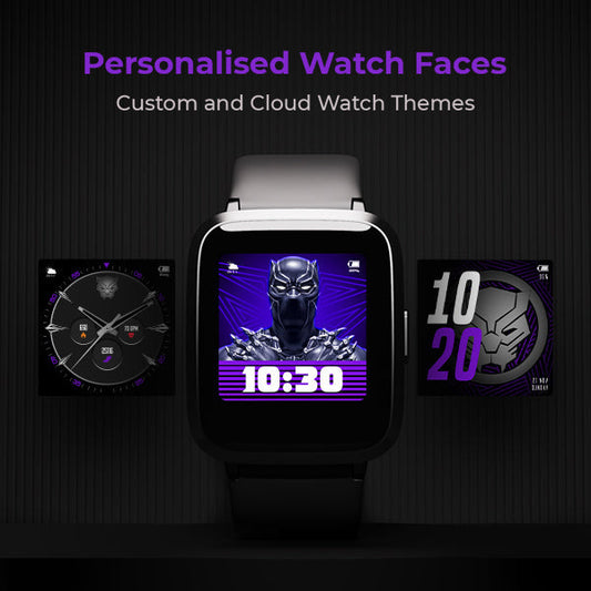 boAt Watch Storm Black Panther Marvel Edition  (Renewed)