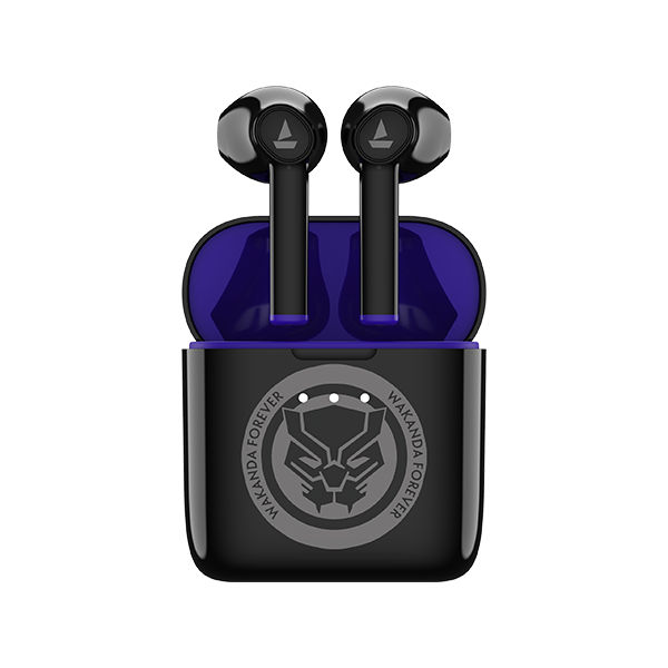 boAt Airdopes 131 Black Panther Marvel Edition  (Renewed)