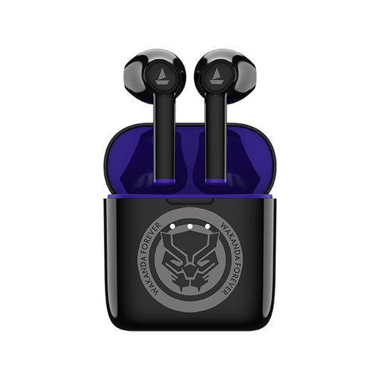 boAt Airdopes 131 Black Panther Marvel Edition  (Renewed)